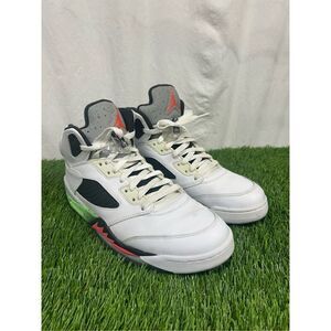Size 11 OG ALL CLEAN ICY -‎ Air Jordan 5 Retro Pro Stars POISON GREEN